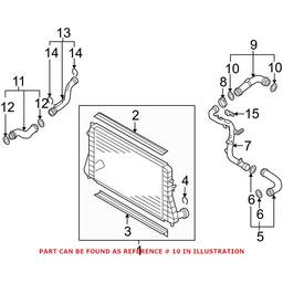 VW Hose Clamp - Adjustable (60-80x12) N10544401